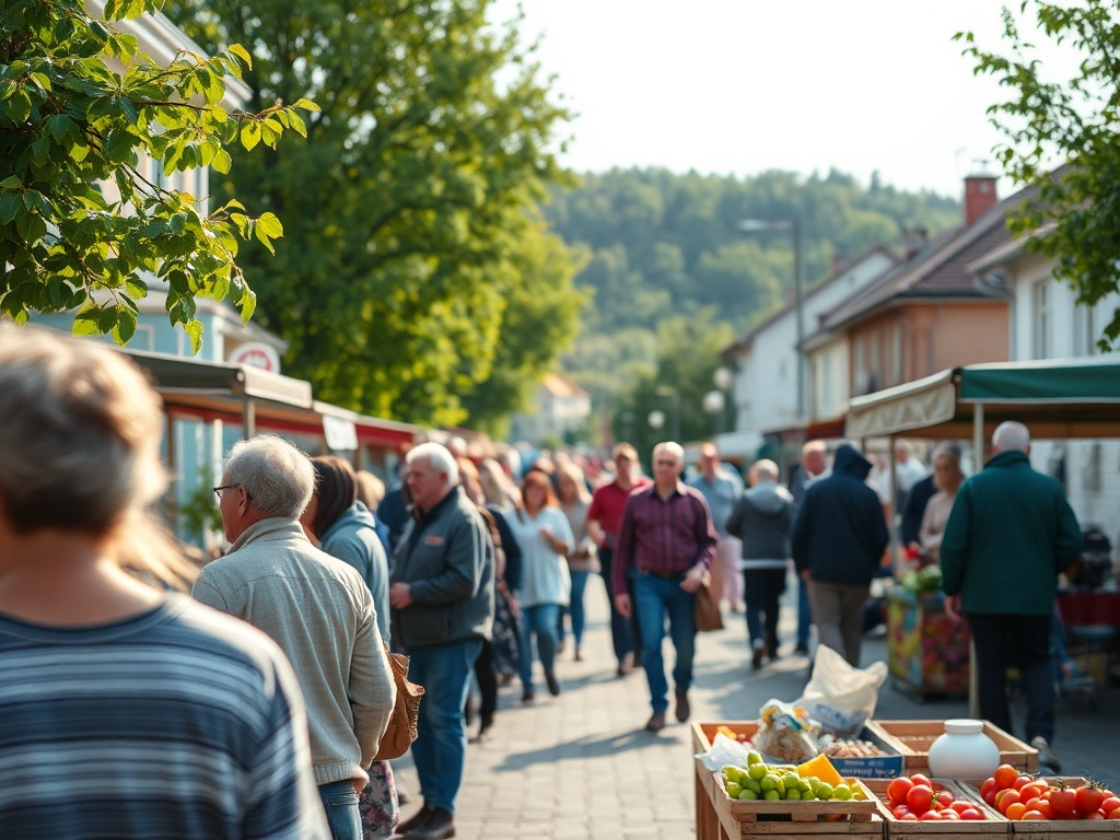 Mieszkańcy Przasnysza biorący udział w akcji sprzątania terenów zielonych.